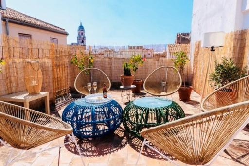 Appartement Plein Coeur Centre Historique De Málaga Exteriör bild